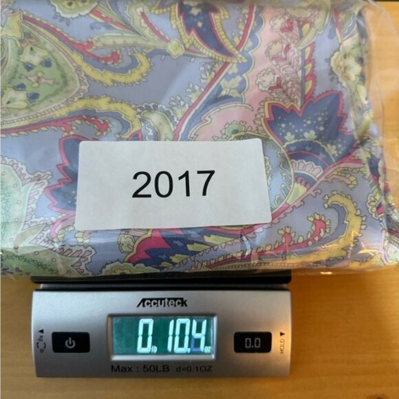 Ralph Lauren LRL Pastel Paisley Pants 16W Cropped Old Money Beachy Soft … - Picture 9 of 9